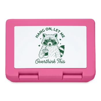 Funny Overthink Shirt Hang On Let Me Overthink - Brotdose - Pink - Vorne