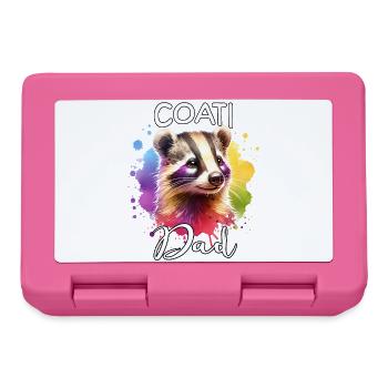 Coati Dad - Boîte à goûter - rose - Devant