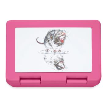 Wasserotter Brüller - Brotdose - Pink - Vorne