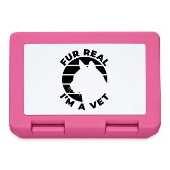Veterinary joke - Lunchbox - pink - Front