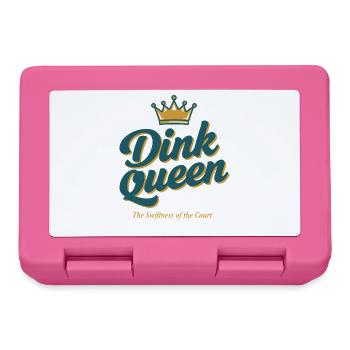 Pickleball funny player pickle ball pickleball - Lunchbox - pink - Front