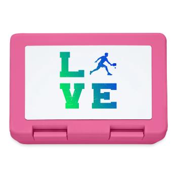 Pickleballspieler Geschenk für pickleball pro Fans - Brotdose - Pink - Vorne