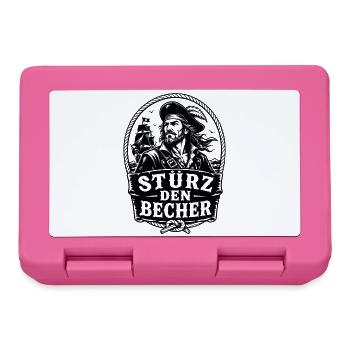 Störtebekker Stürz den Becher Pirat Legende - Brotdose - Pink - Vorne