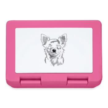 Chihuahua - Lunchbox - pink - Front