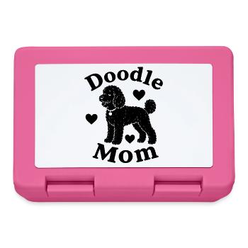 Maman Gribouillis drôle pour Mamans Gribouillis - Boîte à goûter - rose - Devant