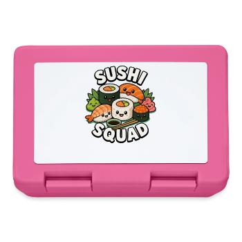 Sushi-Truppe Lustiges japanisches Essen Sashimi Li - Brotdose - Pink - Vorne