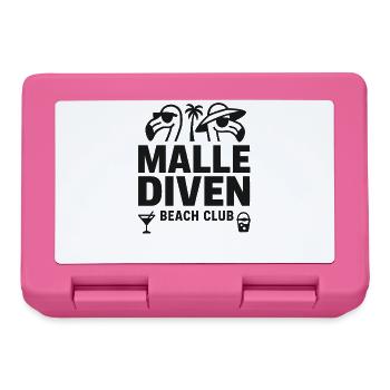 Malle Diven Beach Club Flamingo Mallorca Party - Boîte à goûter - rose - Devant