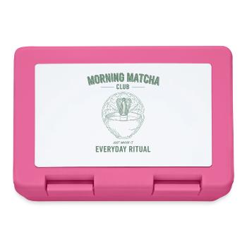 Morning Matcha Club Everyday Ritual Just Whisk It - Lunchbox - pink - Front