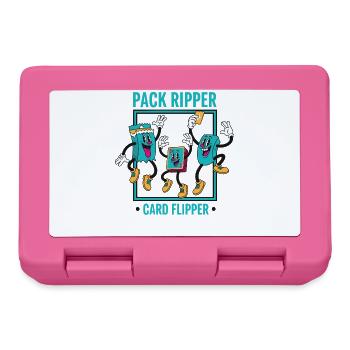 Pack Ripper Card Flipper Trading Card Collector - Lunchbox - pink - Front
