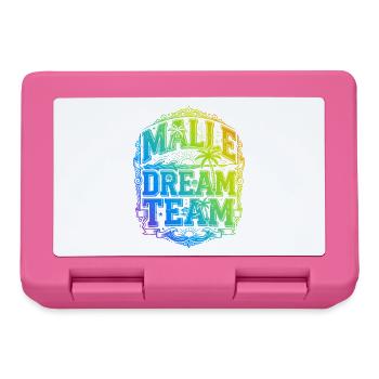 Malle Dream Team Coloré - Boîte à goûter - rose - Devant