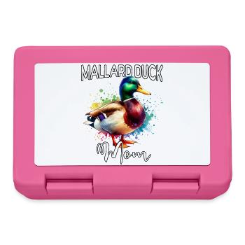 Maman du canard colvert - Boîte à goûter - rose - Devant