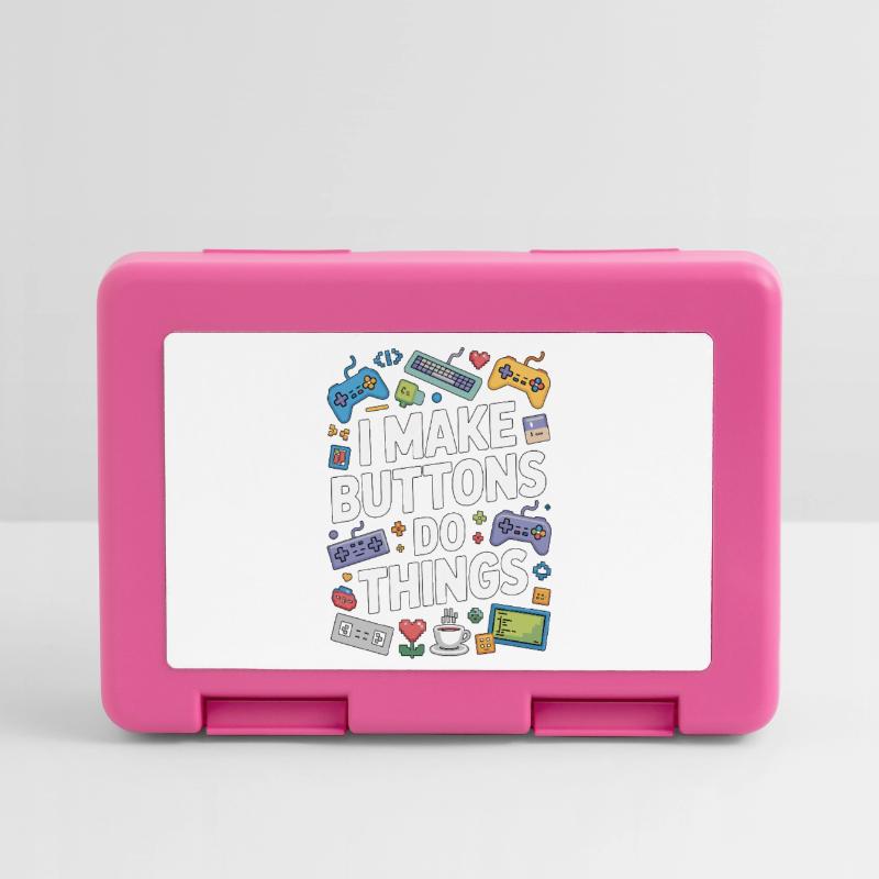 Game Developer I Make Buttons Software Developer Lunchbox