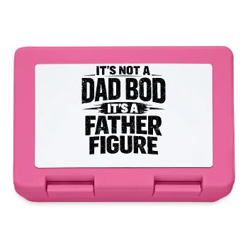 Its Not A Dad Bod Lustiger Vater Spruch Design - Brotdose - Pink - Vorne