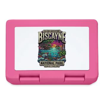 Parc national de Biscayne, Floride - Boîte à goûter - rose - Devant