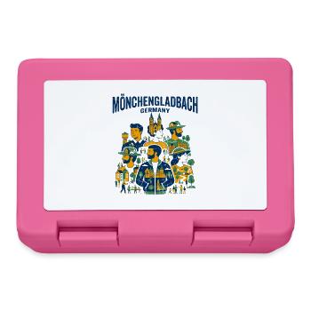 Mönchengladbach Germany Local People And City - Brotdose - Pink - Vorne