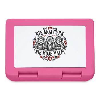 Nie Mój Cyrk - Lunchbox - pink - Front