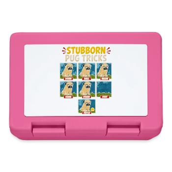 Sturer Mops Tricks - Brotdose - Pink - Vorne