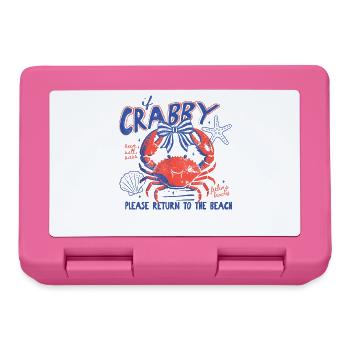 Crabby Beach Return Tee - Lunchbox - pink - Front