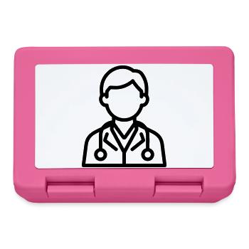 doctor - Lunchbox - pink - Front