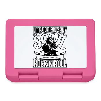 Hot Patootie Bless My Soul Vector Art Custom Color - Lunchbox - pink - Front