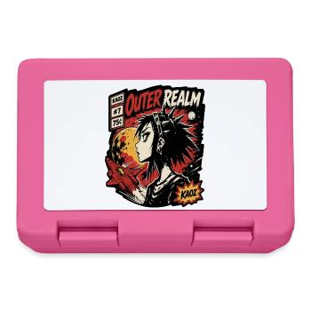 Héros Spacepunk du Royaume Extérieur - Boîte à goûter - rose - Devant
