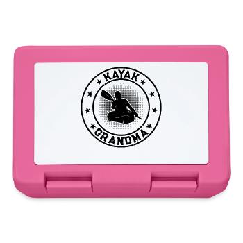 Kayak Grandpa Kayaking Grandpa - Brotdose - Pink - Vorne