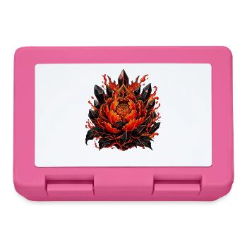Feuerrose Kristallflamme - Brotdose - Pink - Vorne