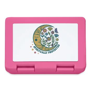 Spirituality Spiritually Protected Lotus Flower - Lunchbox - pink - Front