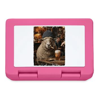 Hafenbar Zigarre Bar Schaf - Brotdose - Pink - Vorne