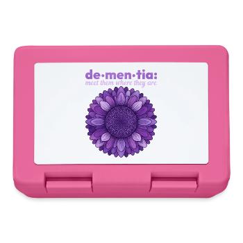 Dementia Blütenpfad Meet Them - Brotdose - Pink - Vorne