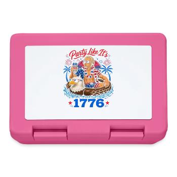 Célébrez comme en 1776 ! Alexander Hamilton, 4e Ju - Boîte à goûter - rose - Devant