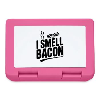 Je sens le bacon - Boîte à goûter - rose - Devant