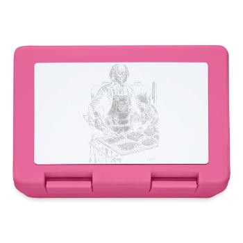 John Adams Grilling BBQ - Lunchbox - pink - Front
