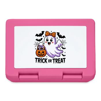 trick or treat - Lunchbox - pink - Front