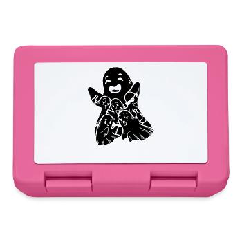 Funny Halloween Ghost Halloween Party Ghost - Lunchbox - pink - Front