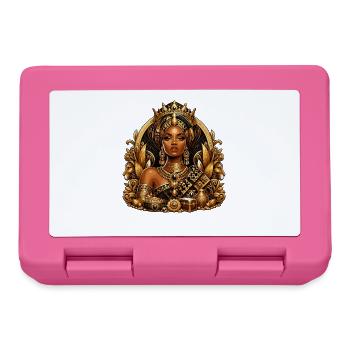 Golden Queen's Crown - Lunchbox - pink - Front