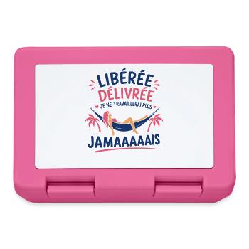 Libérée délivrée Hamac Tropical - Boîte à goûter - rose - Devant