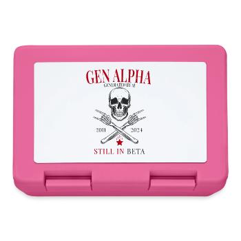 Gen Alpha – Generated by AI - Brotdose - Pink - Vorne
