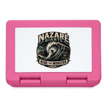 Nazare Portugal Surfing - Brotdose - Pink - Vorne