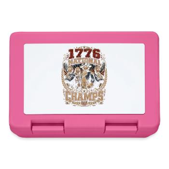 Nationale Meisterschaften 1776, 4. Juli, Gründervä - Brotdose - Pink - Vorne