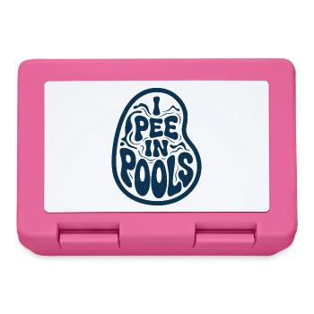 Pee in Pools Retro Pool Tee - Brotdose - Pink - Vorne