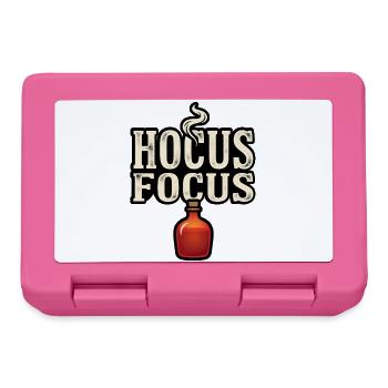 Halloween Magische Mischung – Hokusfokus - Brotdose - Pink - Vorne
