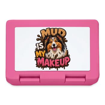 Shetland Shepherd - Brotdose - Pink - Vorne