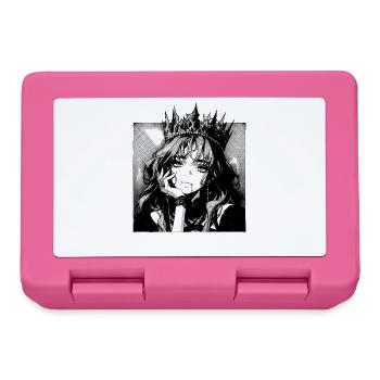 Queen of Shadows Manga Portrait - Lunchbox - pink - Front