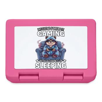 Weekend gaming: Sleep probability - Lunchbox - pink - Front