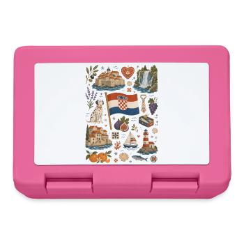 Croatia | Adriatic, Islands & Joie de vivre - Lunchbox - pink - Front