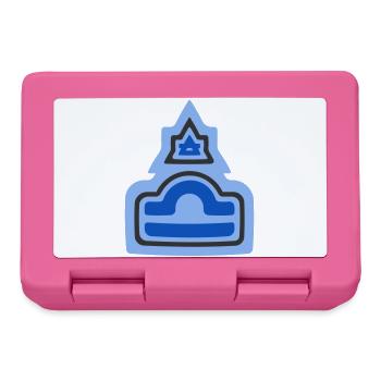 Zodiac Stammes-Waage und Luft - Brotdose - Pink - Vorne