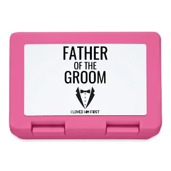 Vater Bräutigam Tuxedo - Brotdose - Pink - Vorne