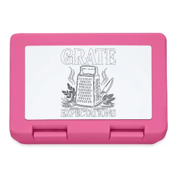 Restaurant Chef Grate Expectations Culinary Arts - Lunchbox - pink - Front