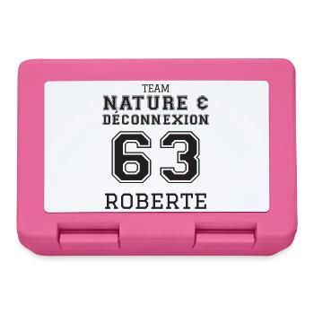 Team Nature Et Déconnexion 63 Roberte T-Shirt C... - Lunchbox - pink - Front